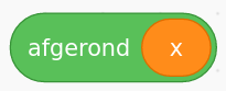 afgerond